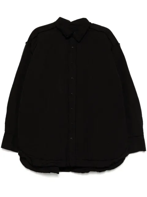 Casey Casey hamnet raw shirt Black 23HC265