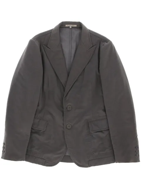Bottega Veneta Pre-Owned 2000 single-breasted jacket Grey BOVE450UL