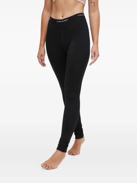 icebreaker logo-waist leggings Black IB1043920011