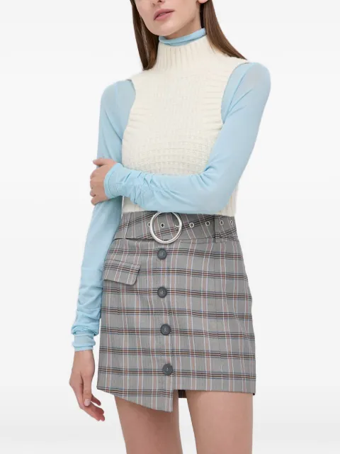 For Love And Lemons turtleneck vest Neutrals KFA21T104