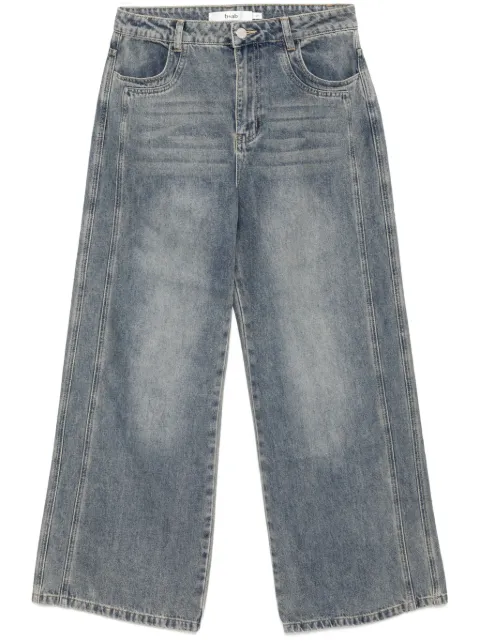 b+ab panelled jeans Blue 4F171AS