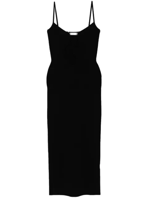 Christopher Esber Salacia dress Black SALACIAWIRECOLUMNDRESS