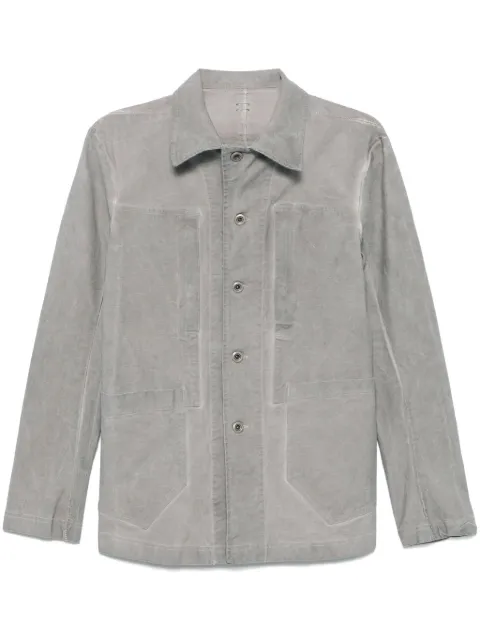 Isaac Sellam Experience Worker shirt jacket Grey WORKERARMURE