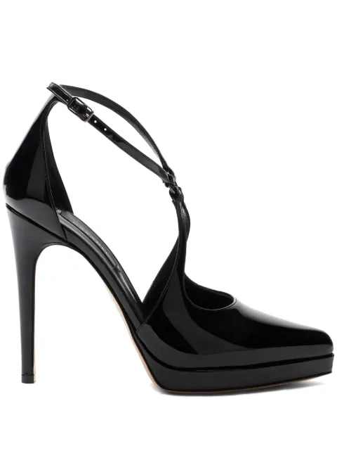 Casadei 100mm Milonga pumps Black 1H015Y1001C1922