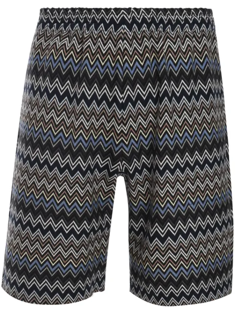 Missoni zigzag shorts Black US24WI0ABR00XE