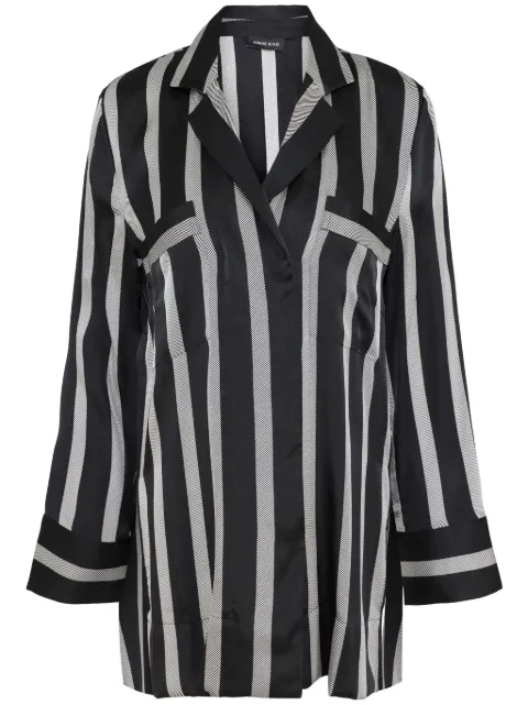 ANINE BING Lynette blouse Black A0710345PRT31