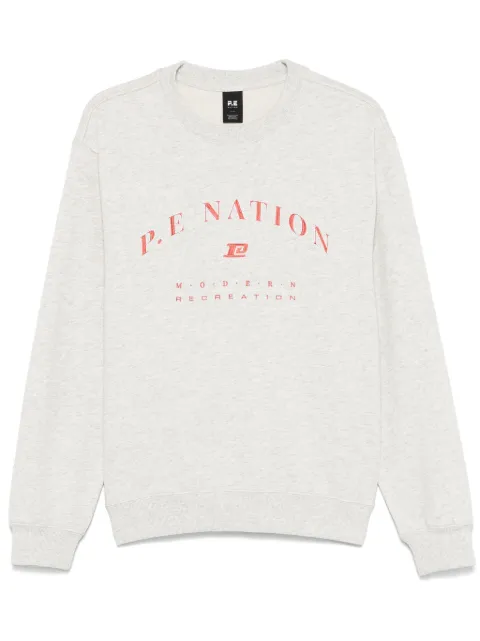 P.E Nation Liberation sweatshirt Grey 251F158LIGHT