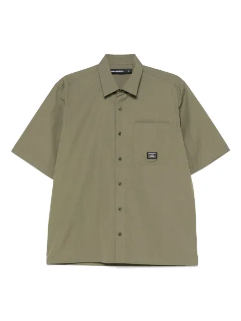 Karl Lagerfeld cotton shirt Green 60596260552672