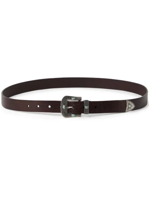 Brunello Cucinelli leather belt Brown MAUDU264C5497