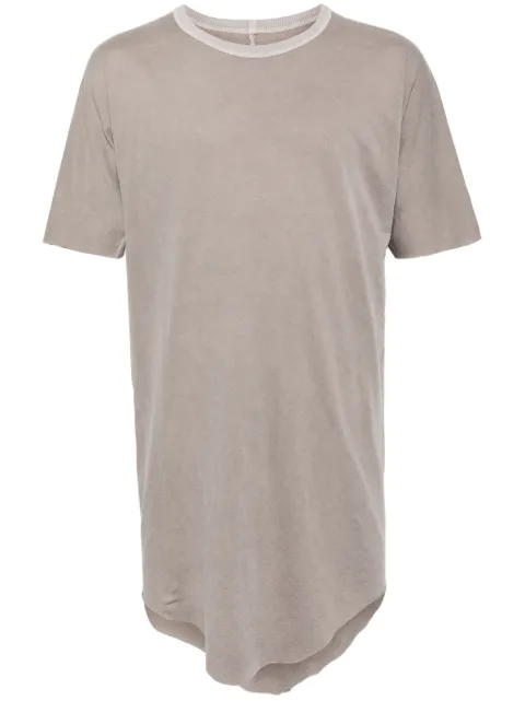 Boris Bidjan Saberi round-neck T-shirt Neutrals TSONEP1RFFKN01LGHTCRBN