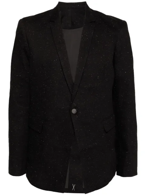 Boris Bidjan Saberi denim suit Black SUIT3FKU10003