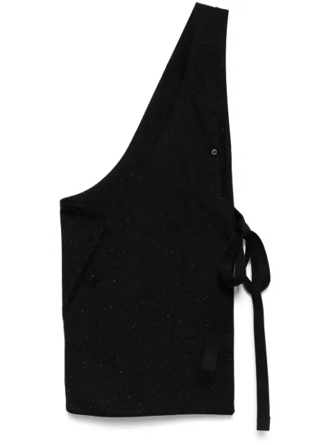 Boris Bidjan Saberi deconstructed gilet Black SUIT2FKU10003