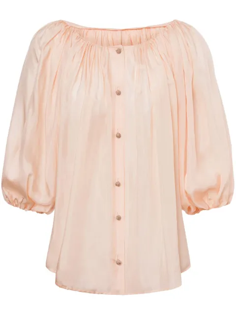 Philosophy Di Lorenzo Serafini silk blouse Pink A02162116