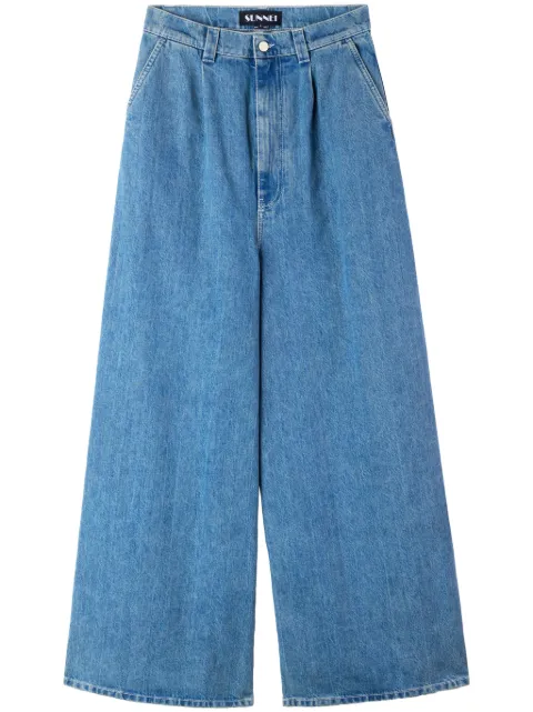 Sunnei Extra Over jeans Blue RTWXBOT013DEN015