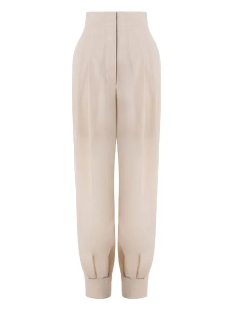 Philosophy Di Lorenzo Serafini stitched carrot trousers Neutrals A03082121