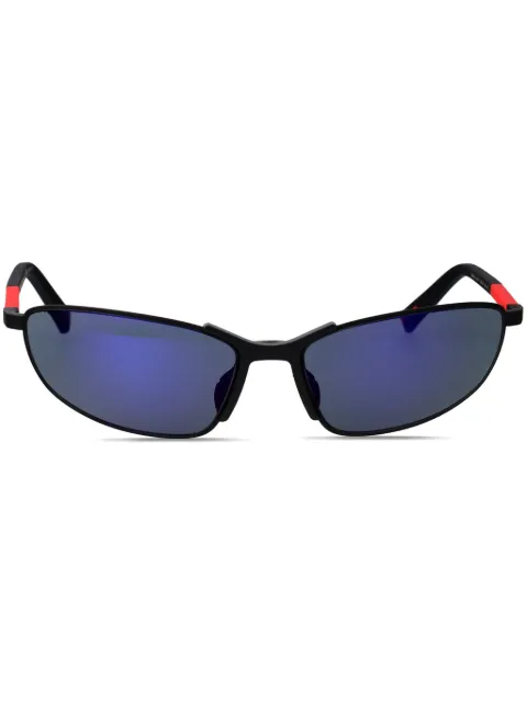 Prada Linea Rossa oval-frame sunglasses Black 0PS55ZS