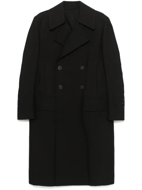 Rick Owens Slim Drella coat Black RL02D6973WUT