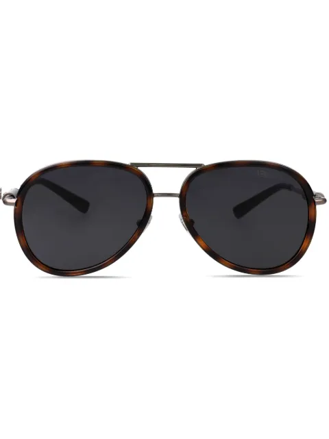 Versace Eyewear pilot-frame sunglasses Black 0VE2260100187