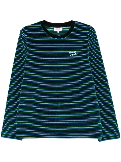 Maison Kitsuné long sleeves T-shirt Blue NM00103KA00210011