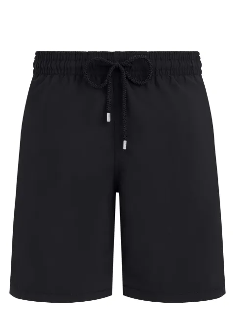 Vilebrequin logo-patch swim short Black OKOC4A00