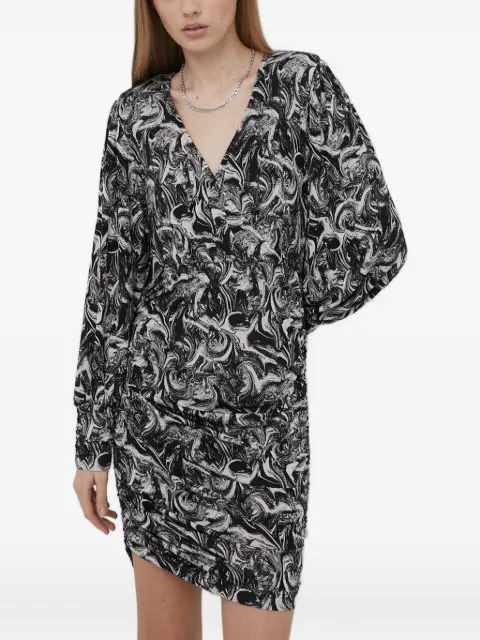 Gestuz V-neck mini dress Black 10906083
