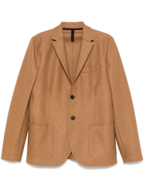 Harris Wharf London wool blazer Brown C8B22MLX