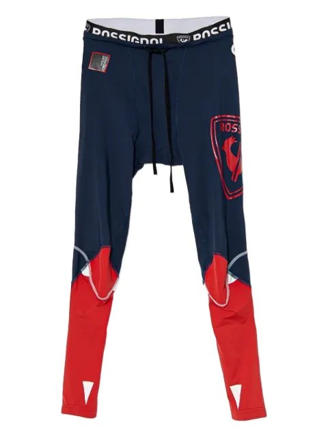 Rossignol logo-print ski trousers Blue RLMMU04