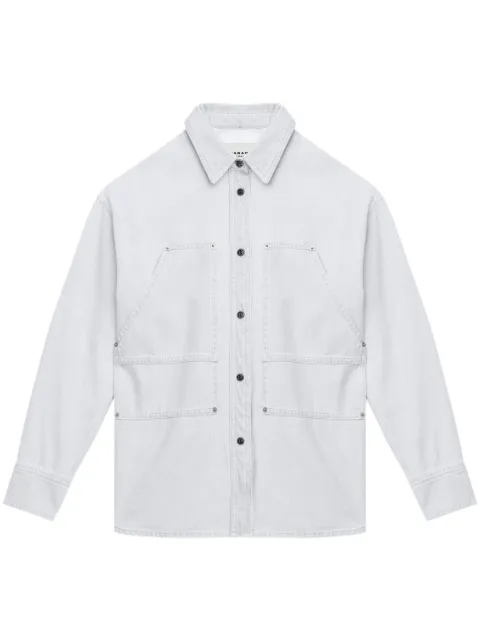 MARANT ÉTOILE Okely jacket Blue VE0505FAC1H05E