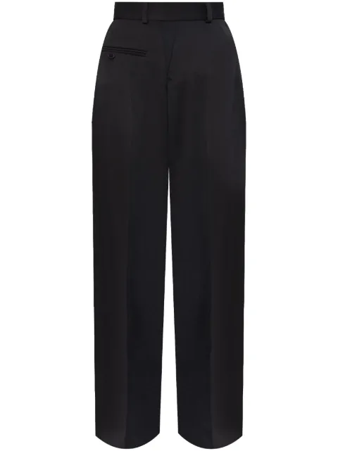 MM6 Maison Margiela single-stitch logo tailored trousers Black S52KA0516S47848