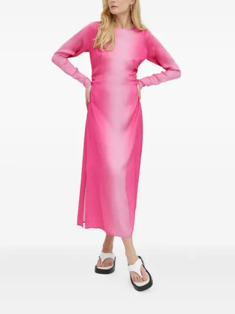 HERSKIND long-sleeve midi dress Pink 4792370