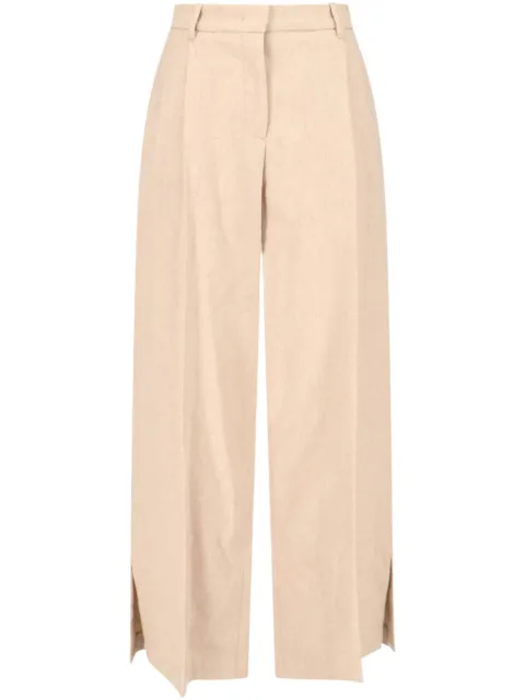 The Garment side slit trousers Neutrals 20899