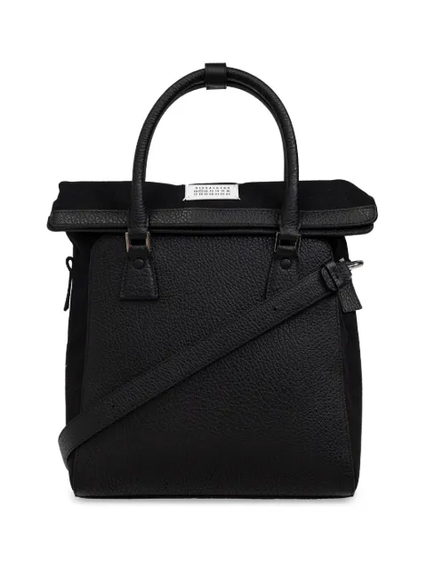 Maison Margiela Four-Stitch two-way handbag Black SB1WA0013P4348