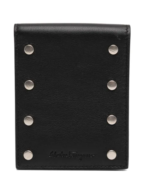 Ferragamo logo debossed wallet Black 710372