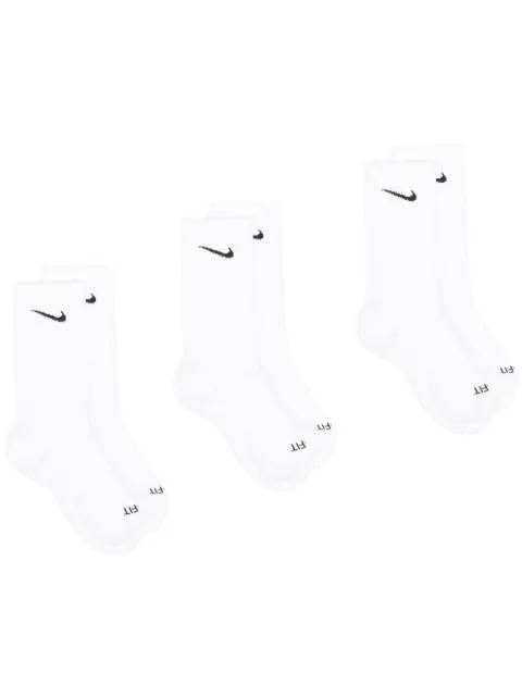 Nike Everyday Cushioned socks (pack of three) White SX7664