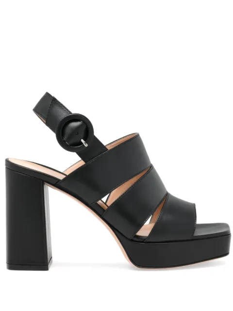 Gianvito Rossi 70mm Lyonne sandals Black G3243170RICVGI