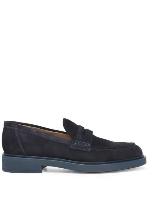 Gianvito Rossi Harris loafers Blue U2521020GOMSUE