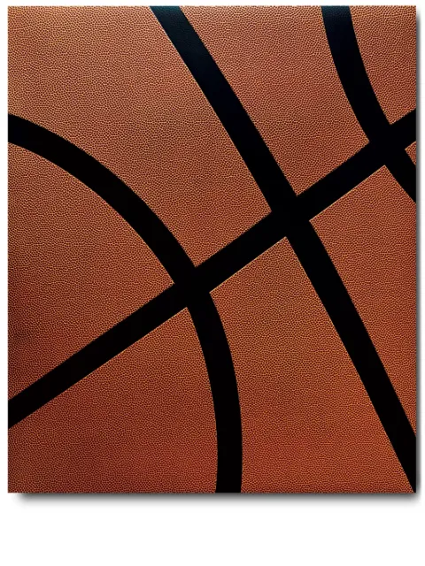 Assouline Basketball: The Impossible Collection hardcover book Orange 9781649804174