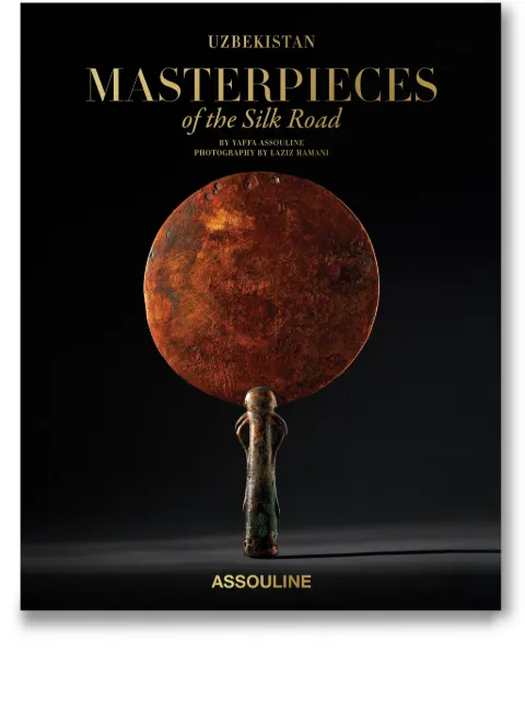 Assouline Uzbekistan: Masterpieces of the Silk Road by Yaffa Assouline hardcover book Black 9781649800718
