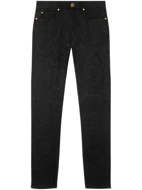 Versace slim-fit jeans Black A818321A13577