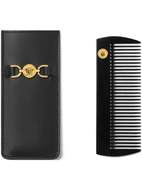 Versace Medusa '95 hair comb Black 10179291A11960