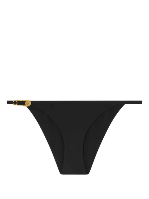 Versace Safety Pin bikini bottoms Black 10181281A12917