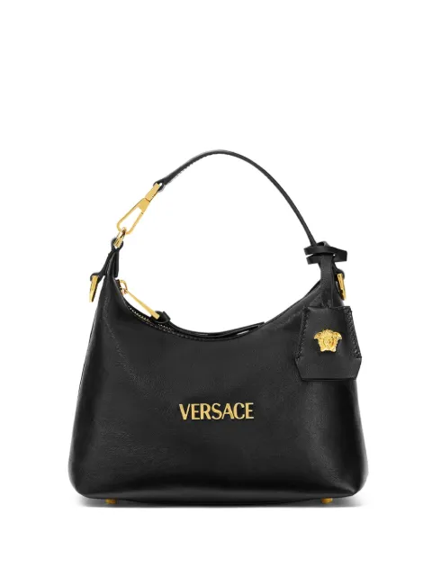 Versace Versace Tag nappa shoulder bag Black 10183021A13171