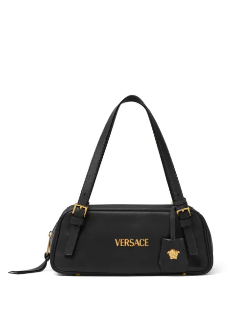 Versace Versace Tag nappa bowling bag Black 10157921A13171