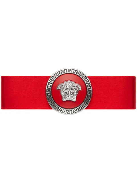 Versace Right Gianni Ribbon hair clip Red 10122561A10854