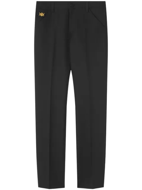 Versace cavalry wool formal pants Black 10183221A08771
