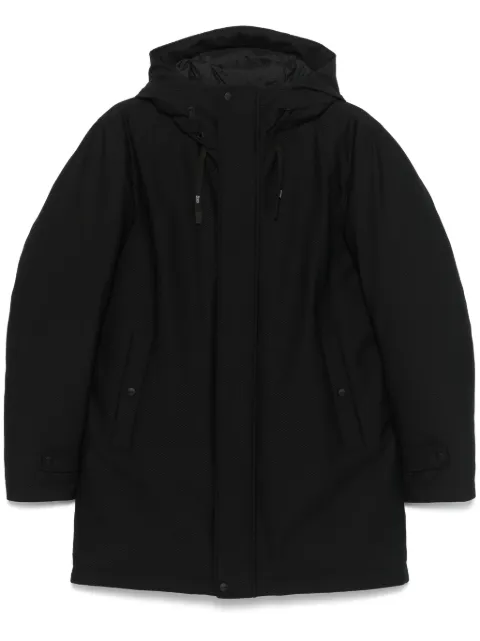Herno hooded coat Black PI001169U12658S