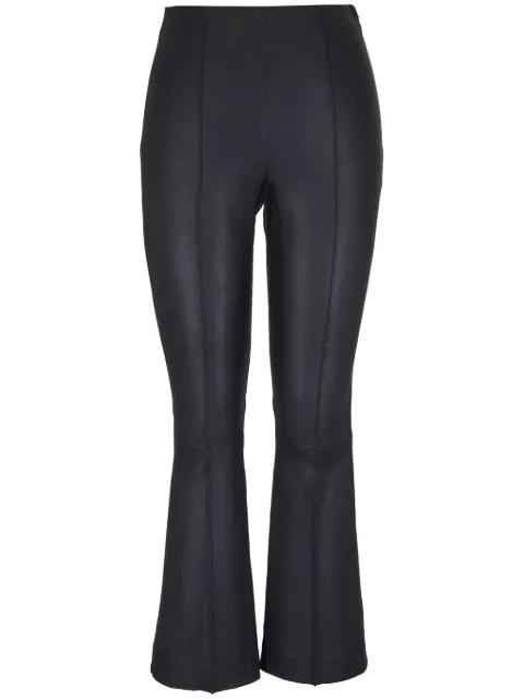 Vince cropped leather trousers Black V074822382001BLK