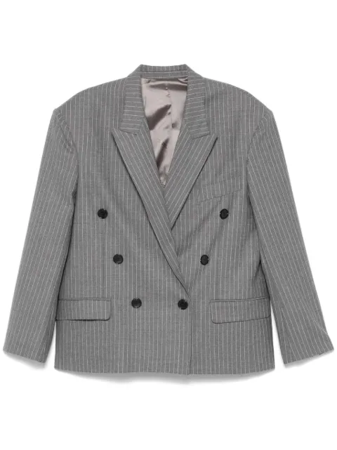 ISABEL MARANT Klero blazer Grey VE0140FEB1F01I