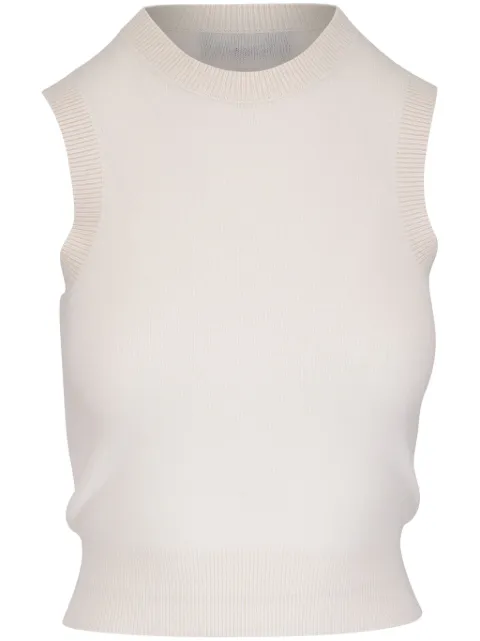 Nili Lotan crew-neck vest White 12130Y001IVY