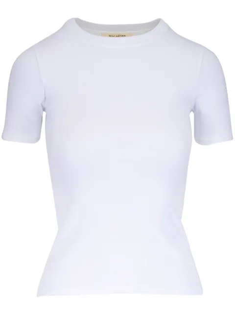 Nili Lotan cotton T-shirt White 12863K156